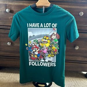 Brand new with tags Mario brothers shirt